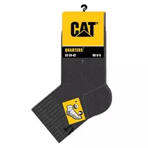 Caterpillar AV782AB Work Quarters zokni fekete 3 pár - CAT-00291