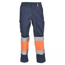 Cerva BILBAO Hi-Vis nadrág navy/narancs