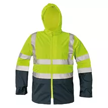 Cerva EPPING kabát fluo sárga/navy - L