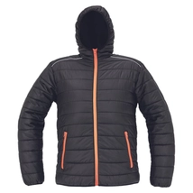 Cerva MAX NEO LIGHT kabát fekete/narancssárga