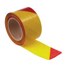 Jelzőszalag  sárga-piros 7 cm/200 m - 576RGCSPED/P
