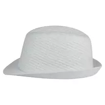 K-UP KP612 Retro Panama - Style Straw Hat white