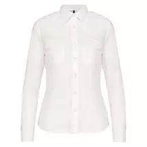 Kariban KA506 Ladies' Long-Sleeved Pilot Shirt white