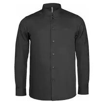 Kariban KA515 Men's Long-Sleeved Mandarin Collar Shirt black