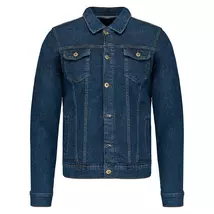 Kariban KA6136 Unlined Denim Jacket blue rinse