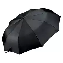 Kimood KI2013 Classic J Handle Foldable Umbrella black