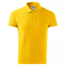 Malfini Cotton Heavy férfi galléros póló 215 - sárga