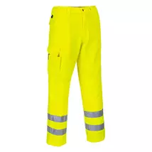 Portwest E046 Combat Hi-Vis nadrág sárga PW-E046YER