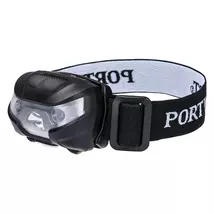Portwest PA71 billenthető LED-es fejlámpa fekete PW-PA71BKR