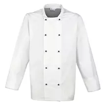 Premier PR661 Cuisine Long Sleeve Chef's Jacket white