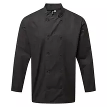 Premier PR903 Chef's Coolchecker Long Sleeve Jacket black