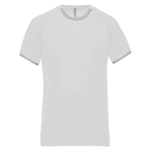 Proact PA406 Performance T-Shirt white/grey