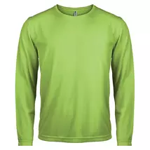 Proact PA443 Men's Long-Sleeved Sports T-Shirt lime