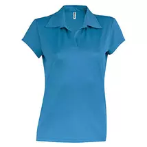 Proact PA483 Ladies' Short-Sleeved Polo Shirt blue