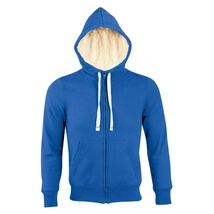 Sol's SO00584 Sherpa Zipped Jacket With Lining royal blue