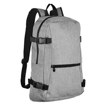 Sol's SO01394 Wall Street - 600D Polyester Backpack grey