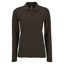 Sol's SO02083 Perfect LSL Women - Piqué Polo Shirt black