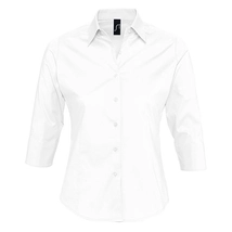 Sol's SO17010 Effect - 3/4 Sleeve Stretch Women's Shirt white