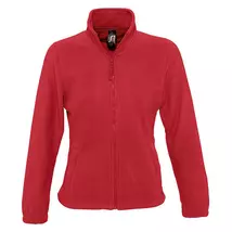 Sol's SO54500 North Women Zipped Fleece Jacket red