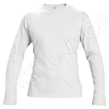 Cerva CAMBON hosszú ujjú póló fehér - XL