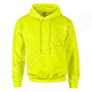 Gildan GI12500 Dryblend Hooded Sweatshirt safety green