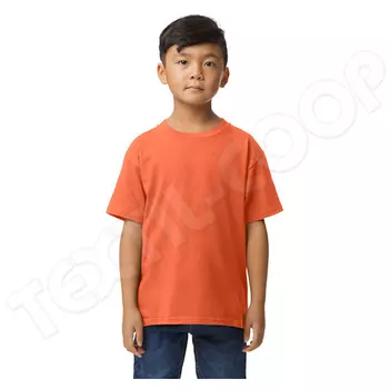 Gildan GIB65000 Softstyle Midweight Youth T-Shirt orange