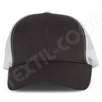 K-UP KP110 Oekotex Certified Trucker Cap black/white