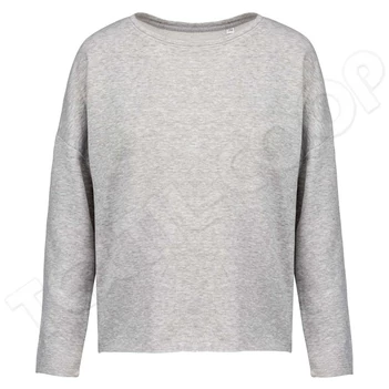 Kariban KA471 Ladies' Oversized Sweatshirt grey