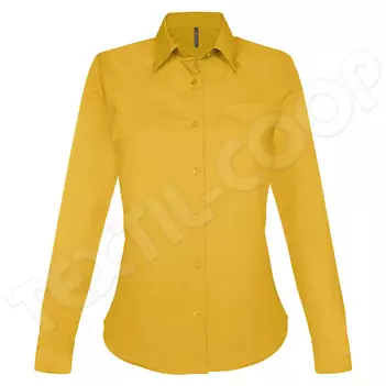 Kariban KA549 Jessica Long-Sleeved Shirt yellow