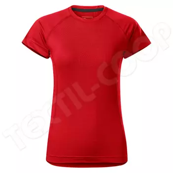 Malfini Destiny női póló 176 - piros