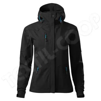 Malfini Nano softshell női kabát 532 fekete - M