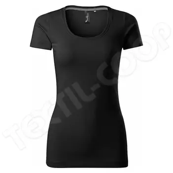 MalfiniPremium Action női póló 152 - fekete