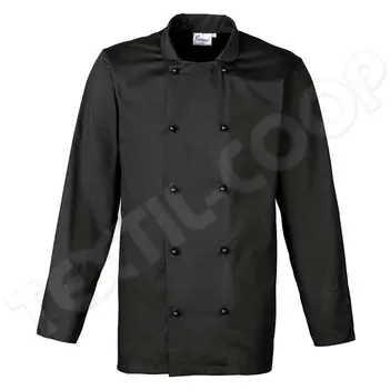 Premier PR661 Cuisine Long Sleeve Chef's Jacket black