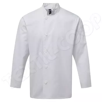 Premier PR901 Essential Long Sleeve Chef's Jacket white