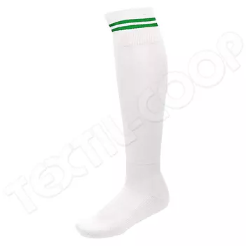 Proact PA015 Striped Sports Socks white/green