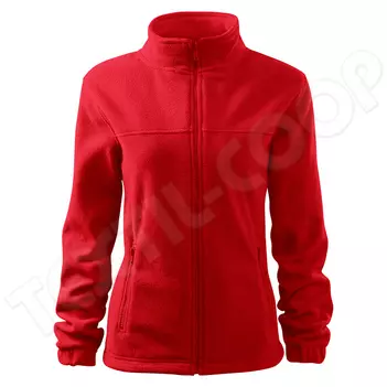 Rimeck Jacket női cipzáras polár pulóver 504 - piros