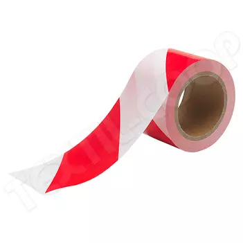 Rock SIGTAPE-R jelölő szalag piros/fehér 100 m