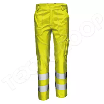 Sir Safety Velvet jól láthatósági nadrág sárga