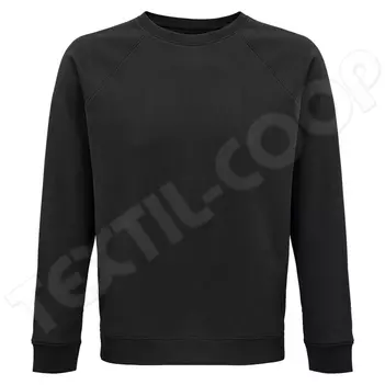 Sol's SO03567 Space Unisex Round-Neck Sweatshirt black