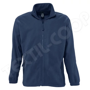 Sol's SO55000 North Men - Zipped Fleece Jacket navy